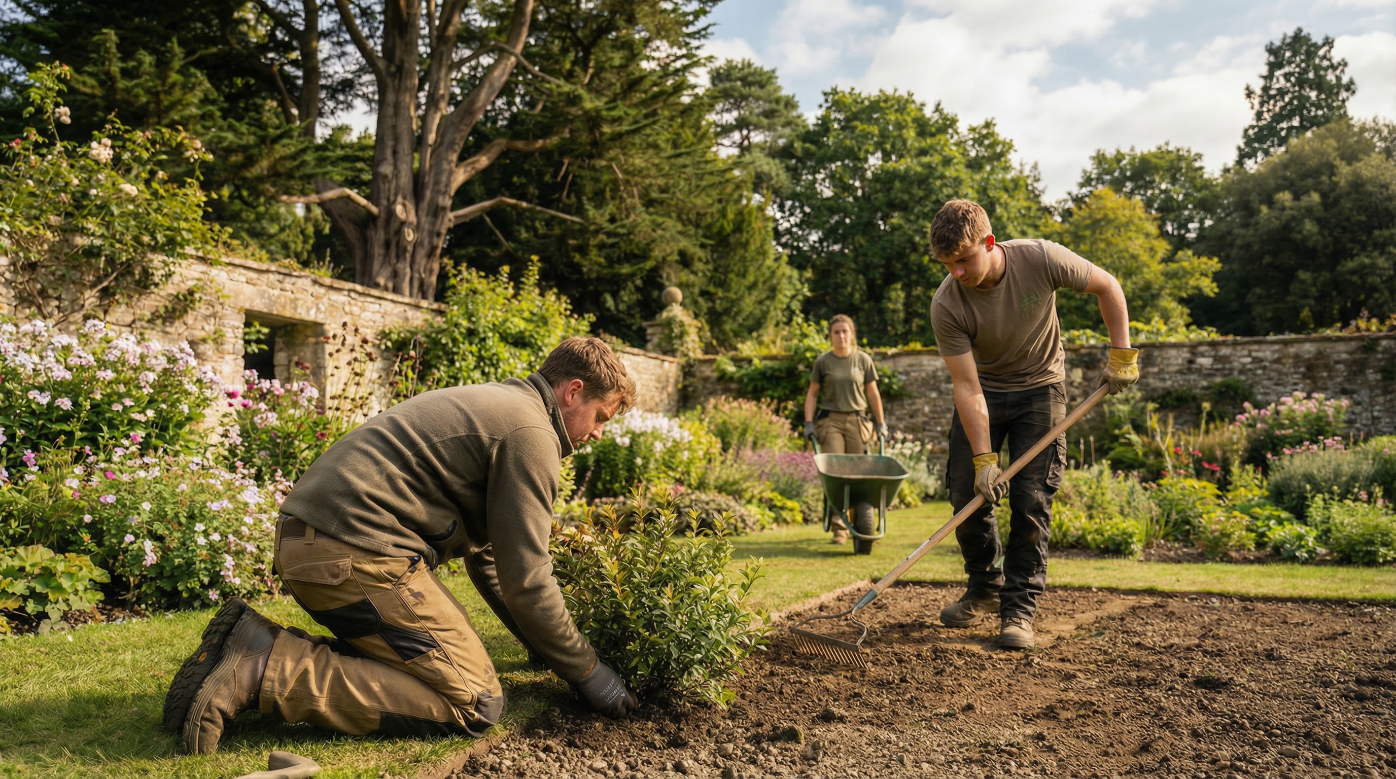 Forest Gardeners team at work
