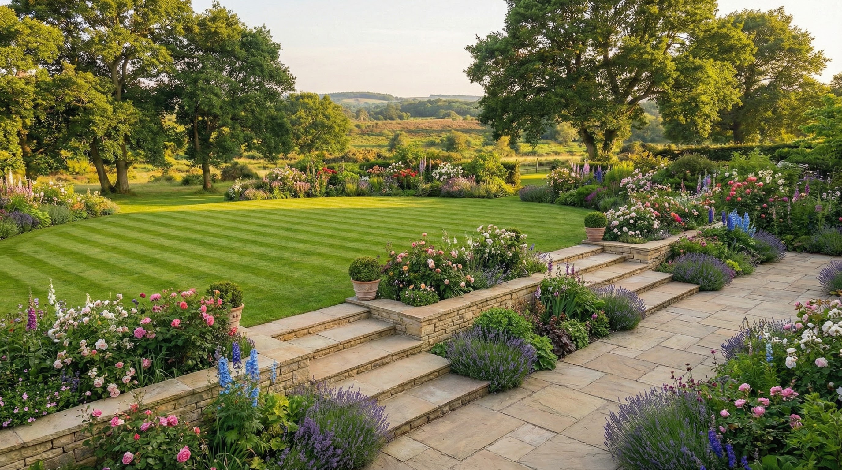 Fordingbridge Sloping Garden